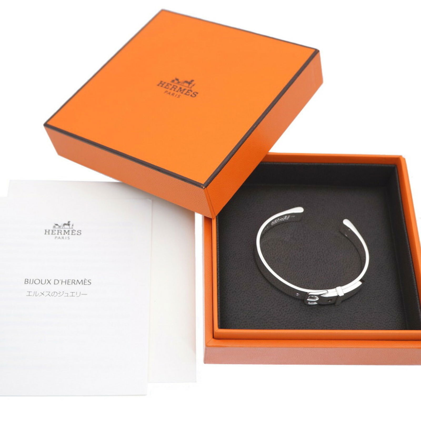 925 Hermes Bangle Silver - 3