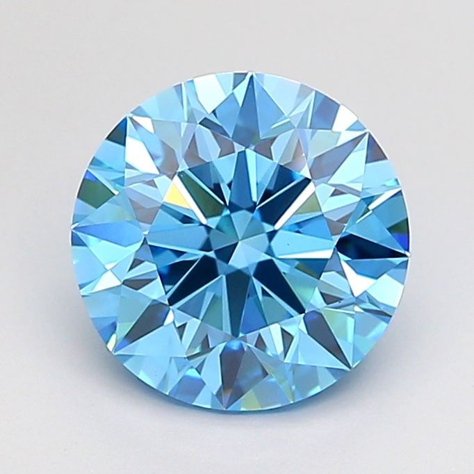 Ideal Loose Lab Diamond - IGI Round 2.02ct Fancy Vivid Blue VVS2: Ideal Loose Lab Diamond - IGI Round 2.02ct Fancy Vivid Blue VVS2 This listing features Ideal Loose Lab Diamond - IGI Round 2.02ct Fancy Vivid Blue VVS2. Item specifics are provided below. Item