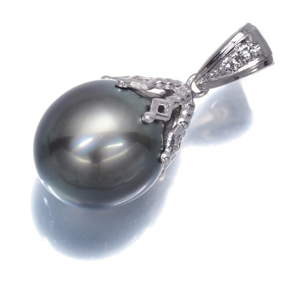 Wg Tasaki Pendant Black South Sea Pearl 10.8Mm Diamond 0.03Ct 14K: Wg Tasaki Pendant Black South Sea Pearl 10.8Mm Diamond 0.03Ct 14K This listing features Wg Tasaki Pendant Black South Sea Pearl 10.8Mm Diamond 0.03Ct 14K. Item specifics are provided below. Item