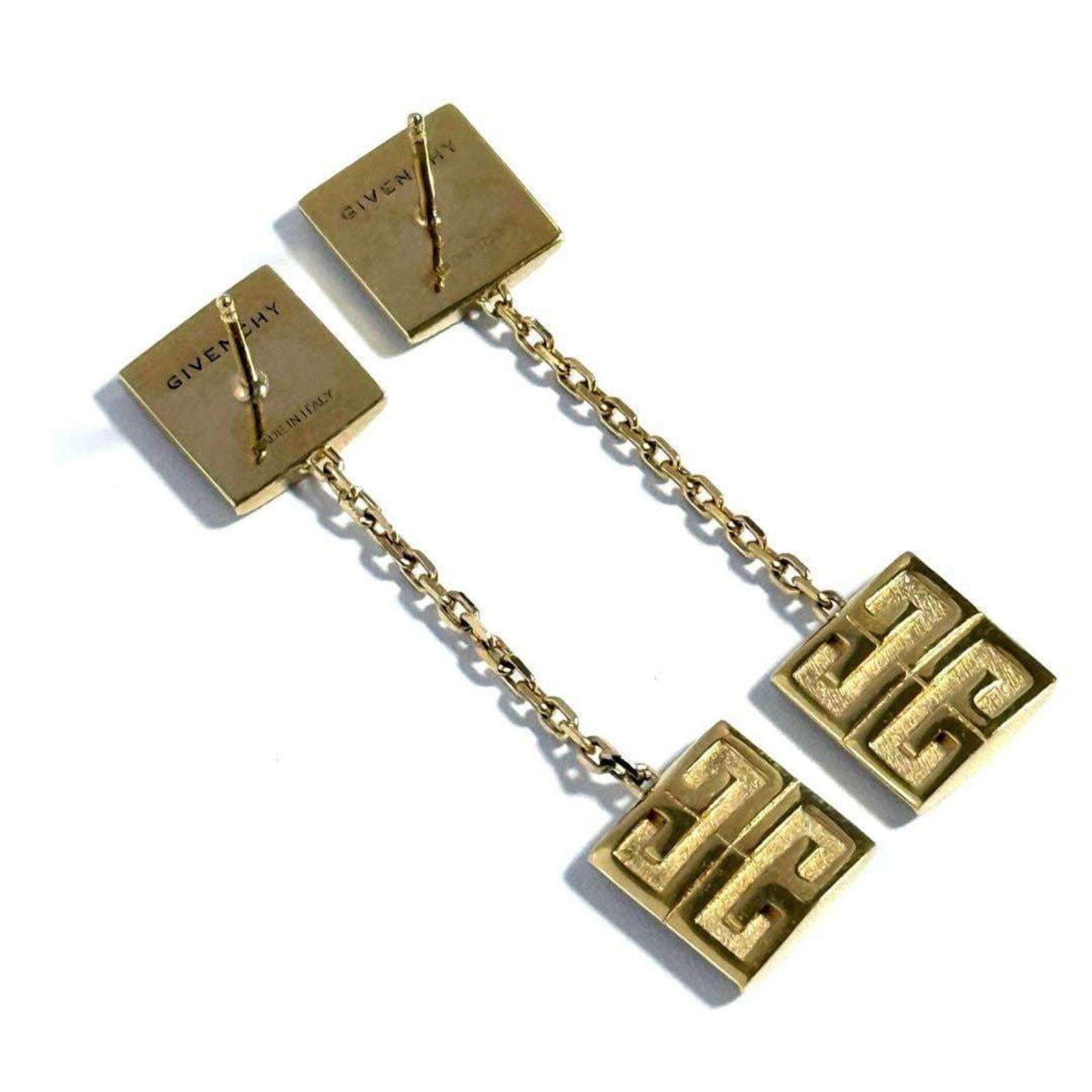 Metal Givenchy Stud Earrings - 2