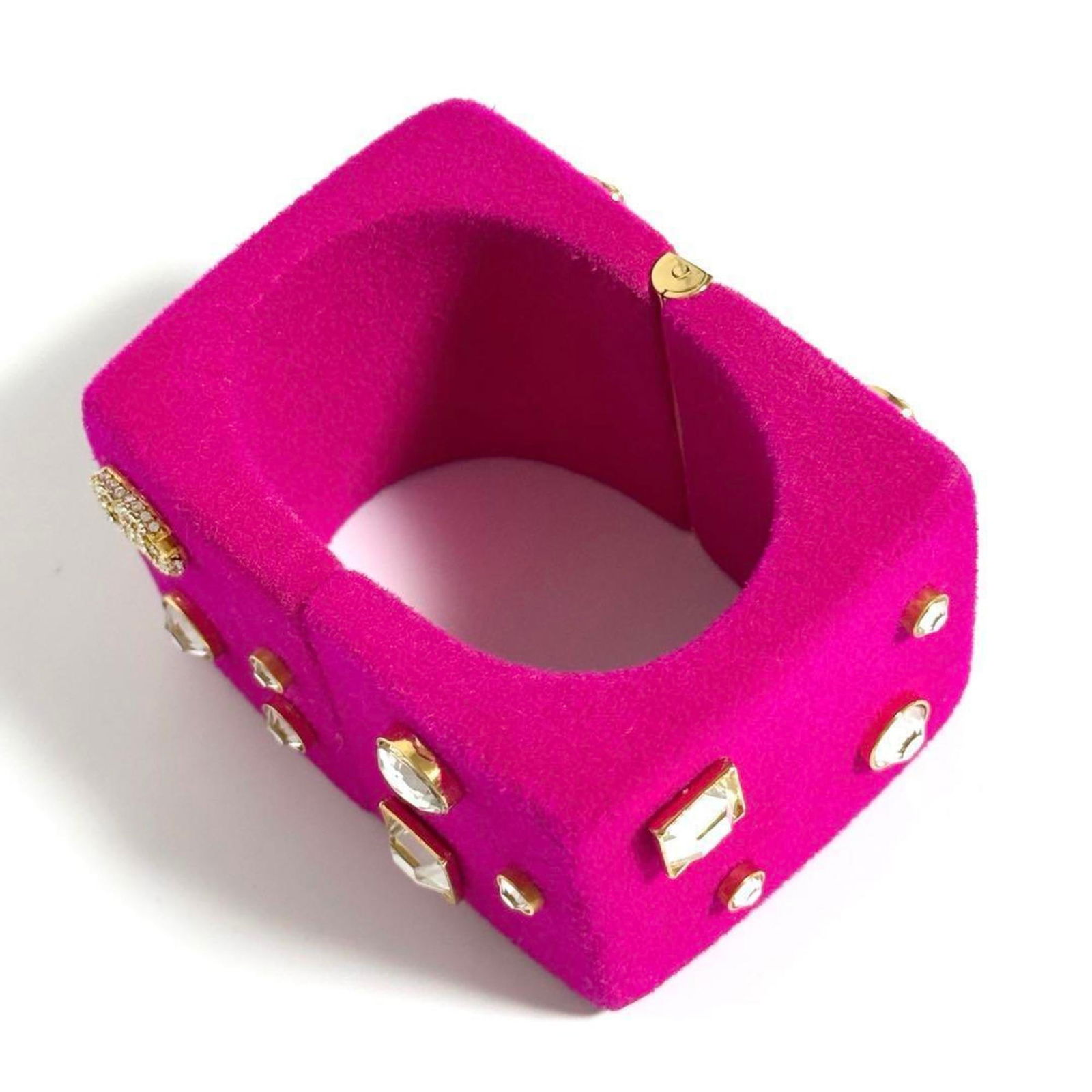 Rhinestone - Gucci Bangle Metal - 6