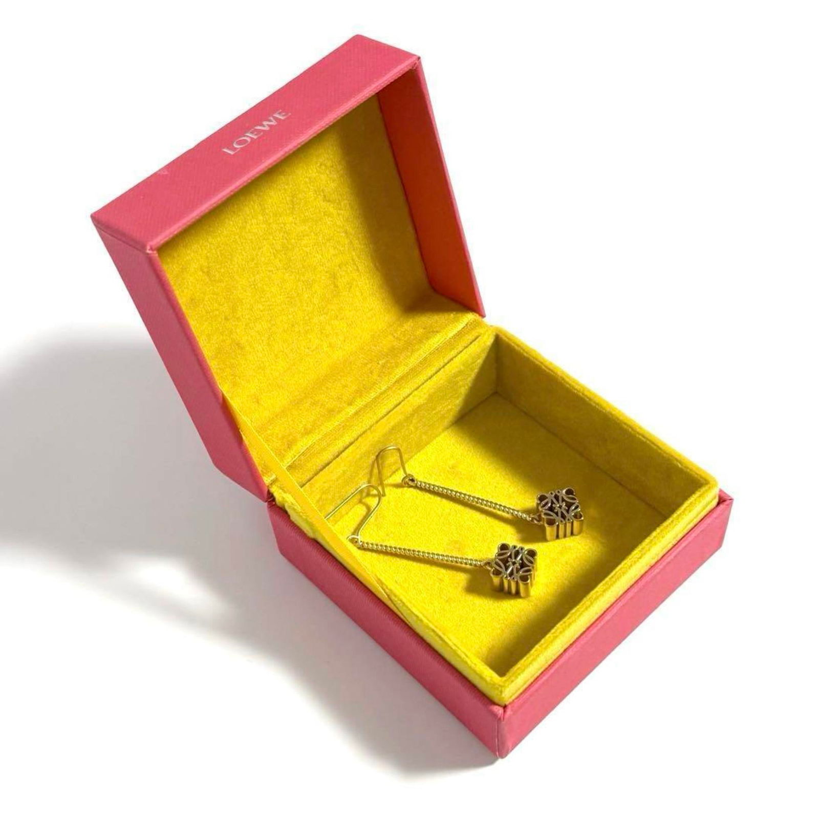 925 Loewe Drop Earrings Silver - 10