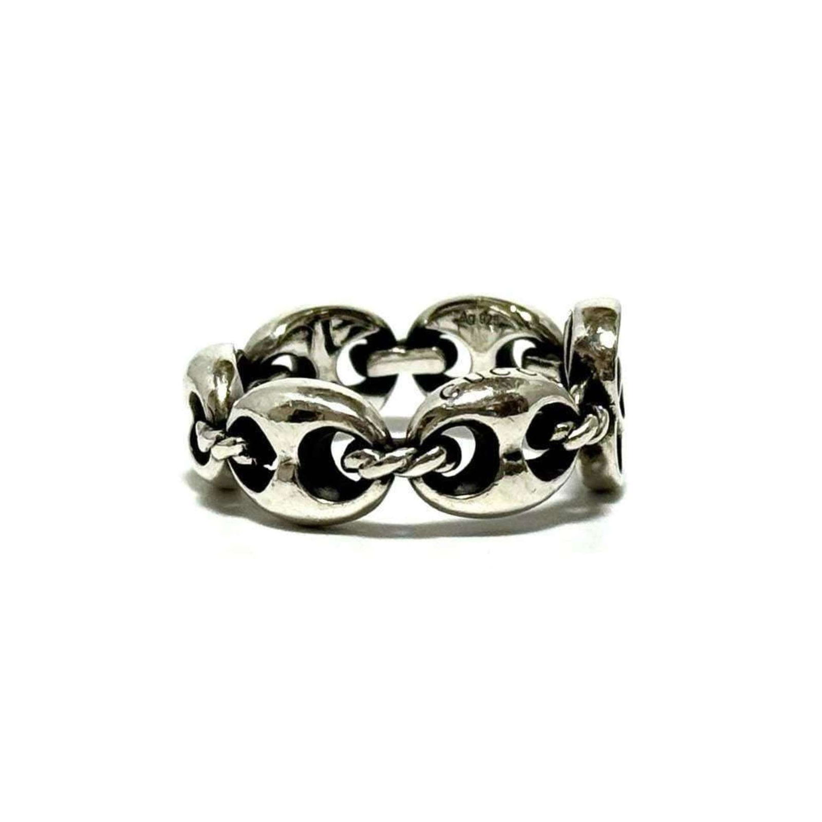 925 Gucci Band Ring Silver - 4