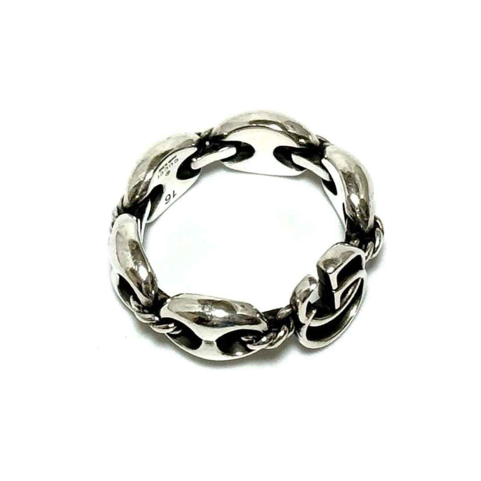 925 Gucci Band Ring Silver - 7