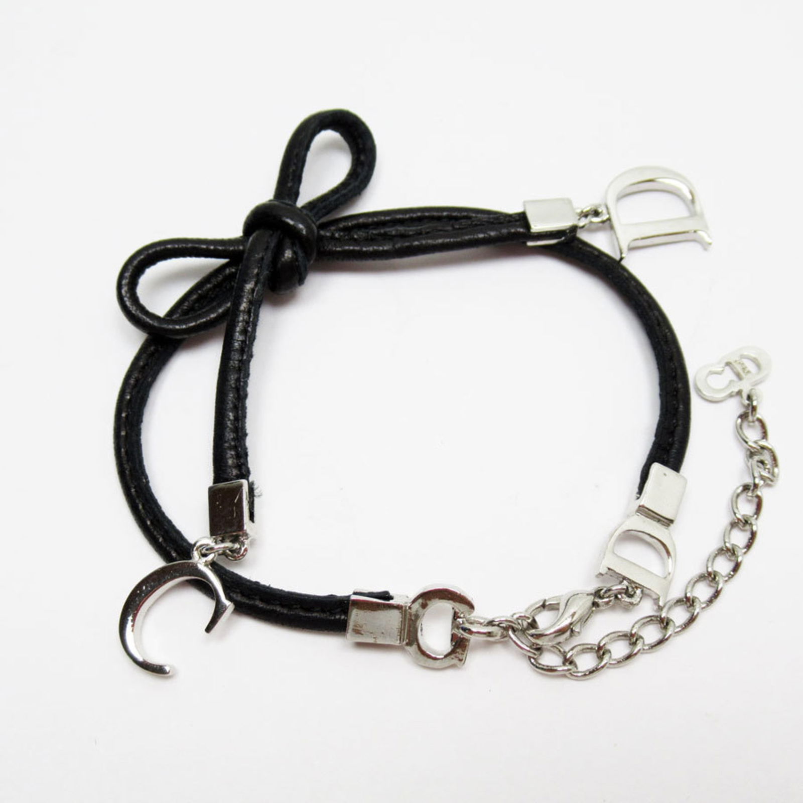 Metal - Christian Dior Charm Bracelet Leather: Metal - Christian Dior Charm Bracelet Leather This listing features Metal - Christian Dior Charm Bracelet Leather. Item specifics are provided below. Item Specifics: Brand: Christian Dior Type: