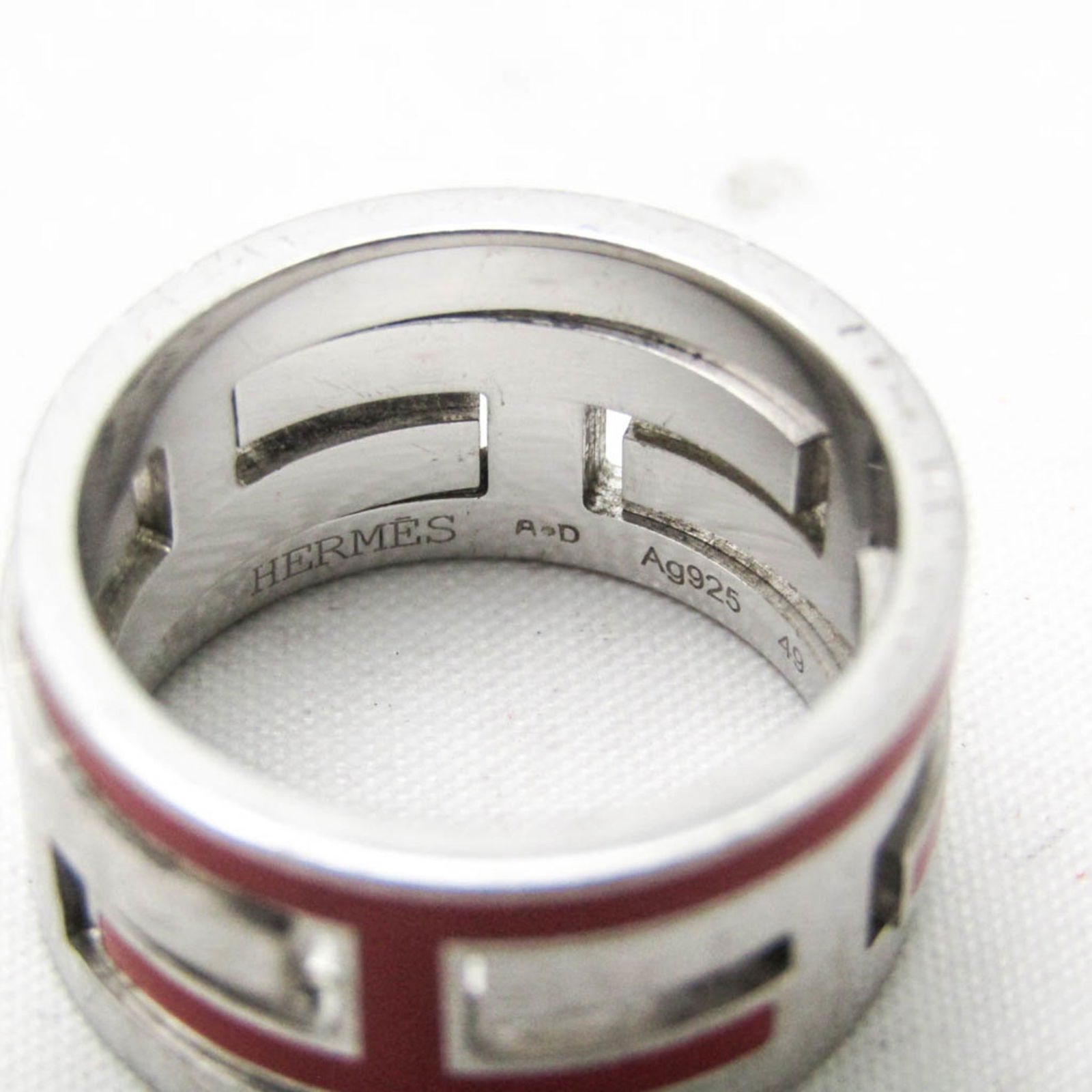 925 Hermes Band Ring Silver - 7