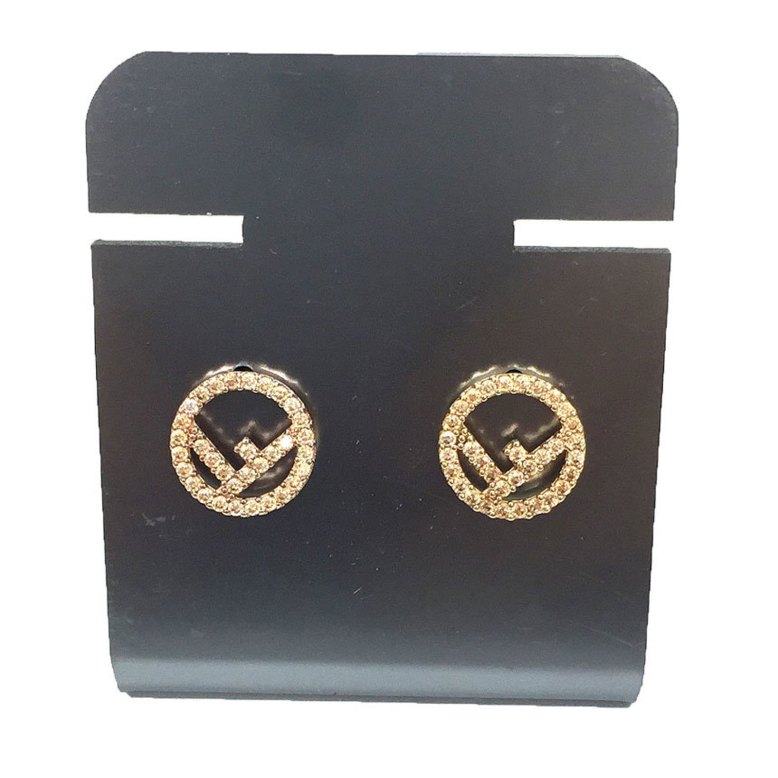 Bronze Fendi Stud Earrings: Bronze Fendi Stud Earrings This listing features Bronze Fendi Stud Earrings. Item specifics are provided below. Item Specifics: Brand: Fendi Type: Stud Earrings Gender: Women Material: Bronze Stone: