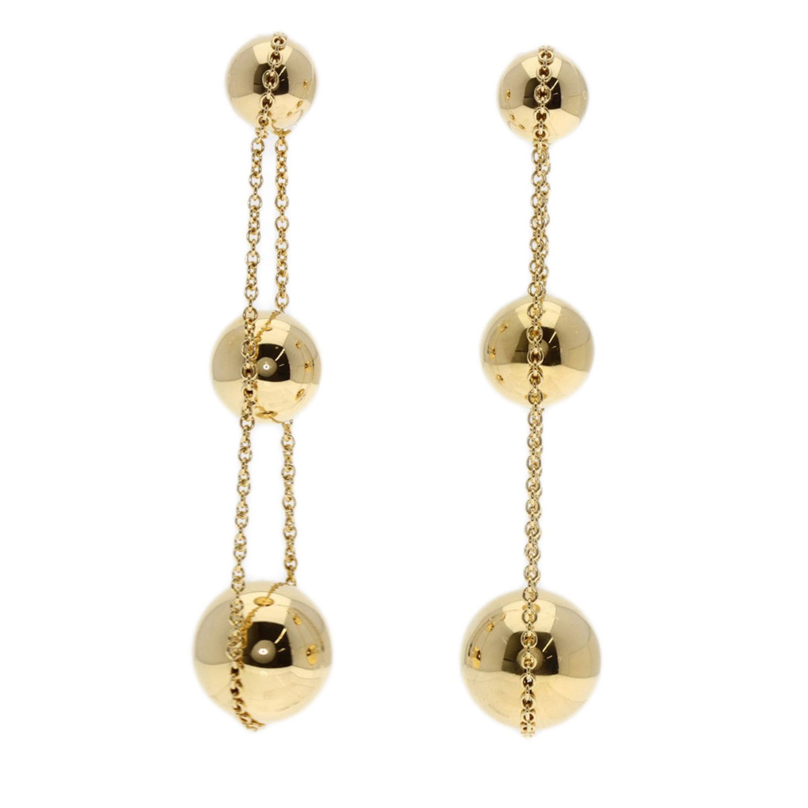 (18K) Tiffany Drop Earrings Yellow Gold: (18K) Tiffany Drop Earrings Yellow Gold This listing features (18K) Tiffany Drop Earrings Yellow Gold. Item specifics are provided below. Item Specifics: Brand: Tiffany Type: Drop Earrings Gender: Wom
