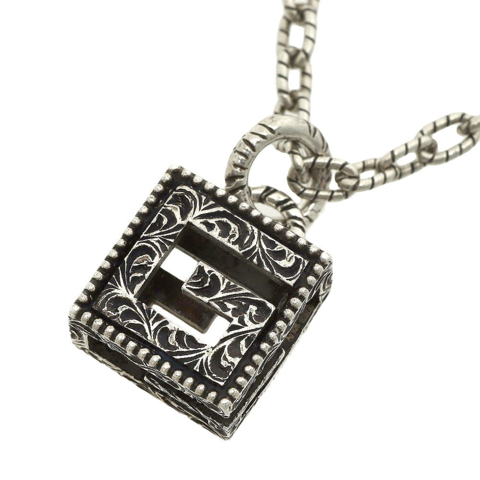 Cube GUCCI Square G Necklace: Cube GUCCI Square G Necklace This listing features Cube GUCCI Square G Necklace. Item specifics are provided below. Item Specifics: Brand: Gucci Necklace Type: Necklace Gender: Women,Men Material: