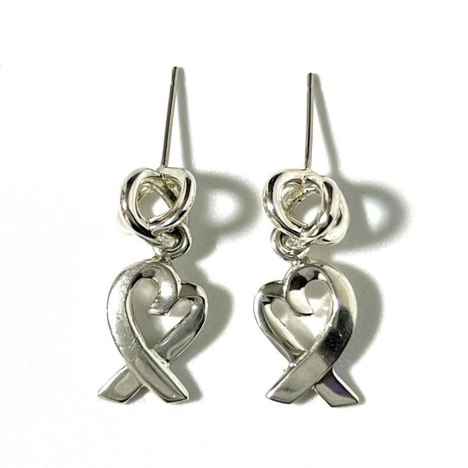 925 Tiffany Stud Earrings Silver - 2