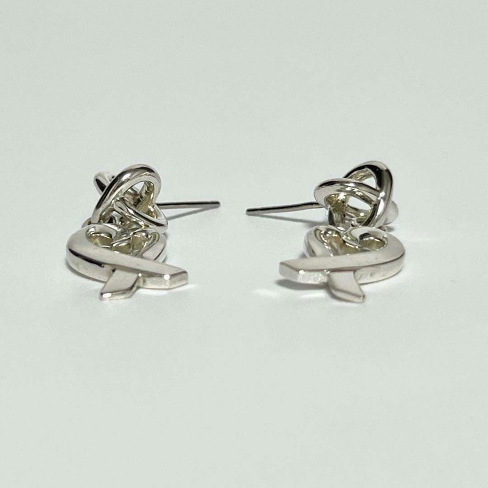 925 Tiffany Stud Earrings Silver - 4