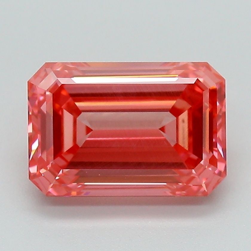Loose Lab Diamond - IGI Emerald 2.56ct Fancy Vivid Pink VVS2: Loose Lab Diamond - IGI Emerald 2.56ct Fancy Vivid Pink VVS2 This listing features Loose Lab Diamond - IGI Emerald 2.56ct Fancy Vivid Pink VVS2. Item specifics are provided below. Item Specifics: