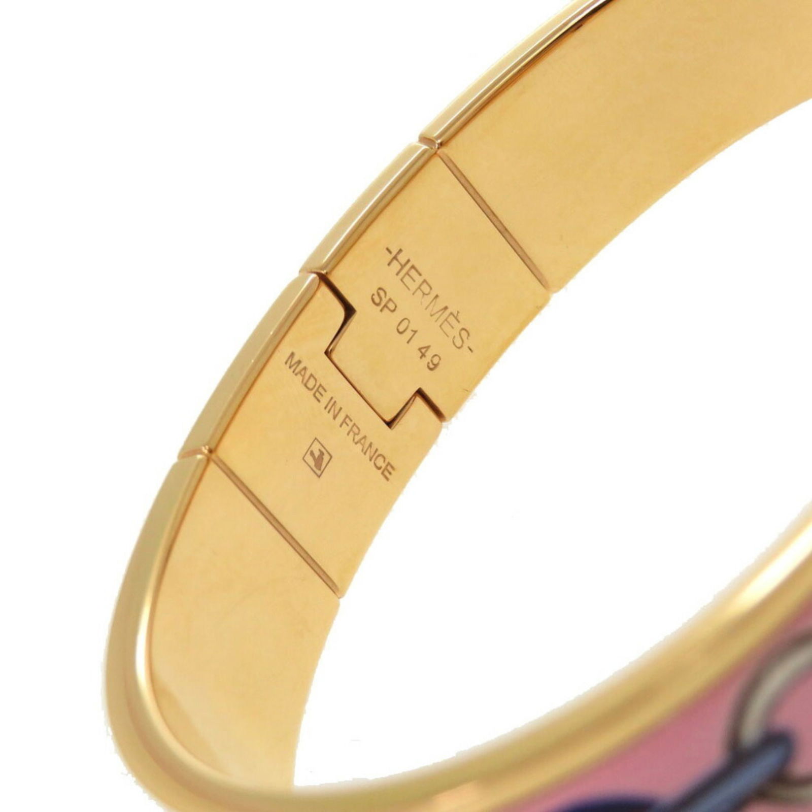 Metal Hermes Bangle - 8