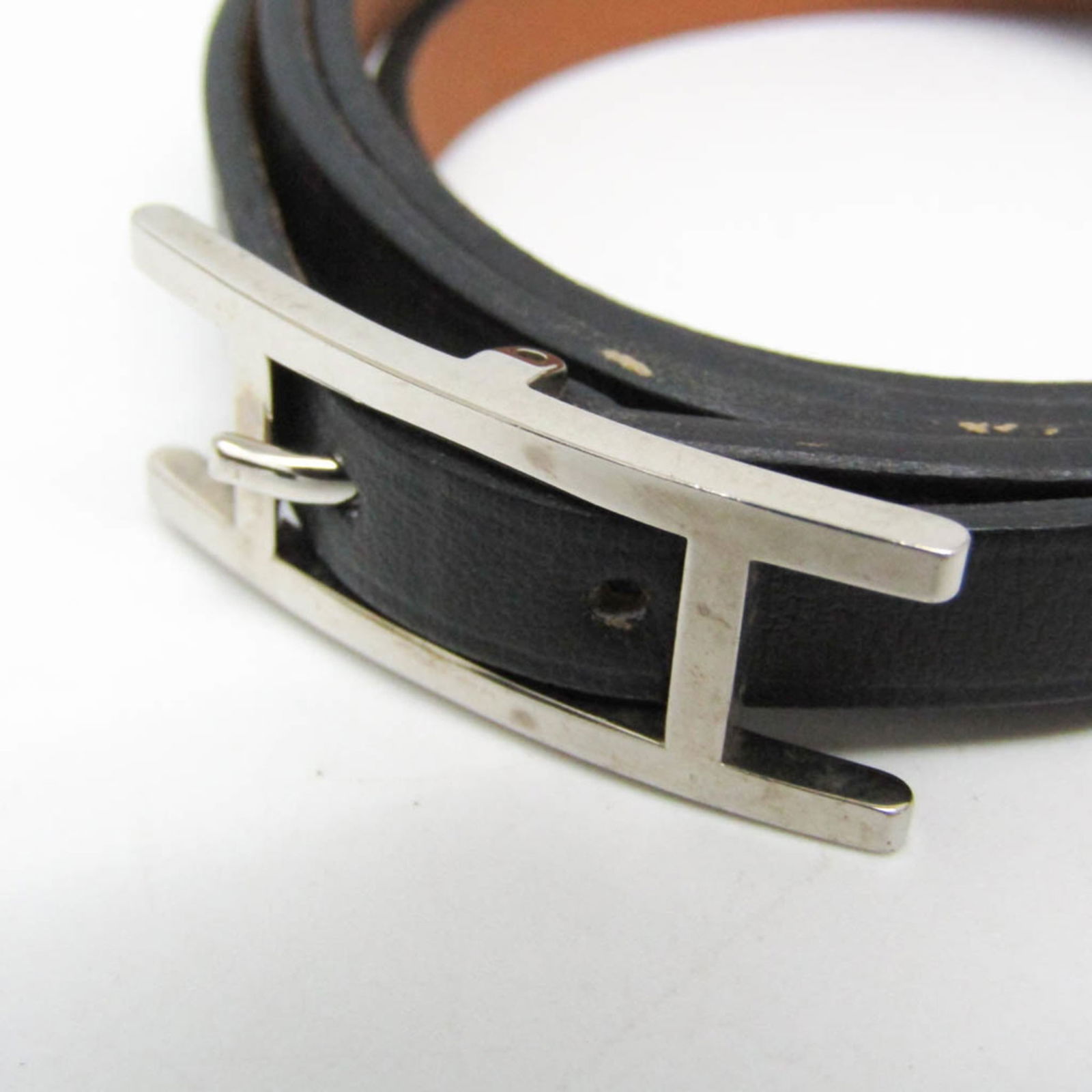 Metal - Hermes Bangle Leather - 3