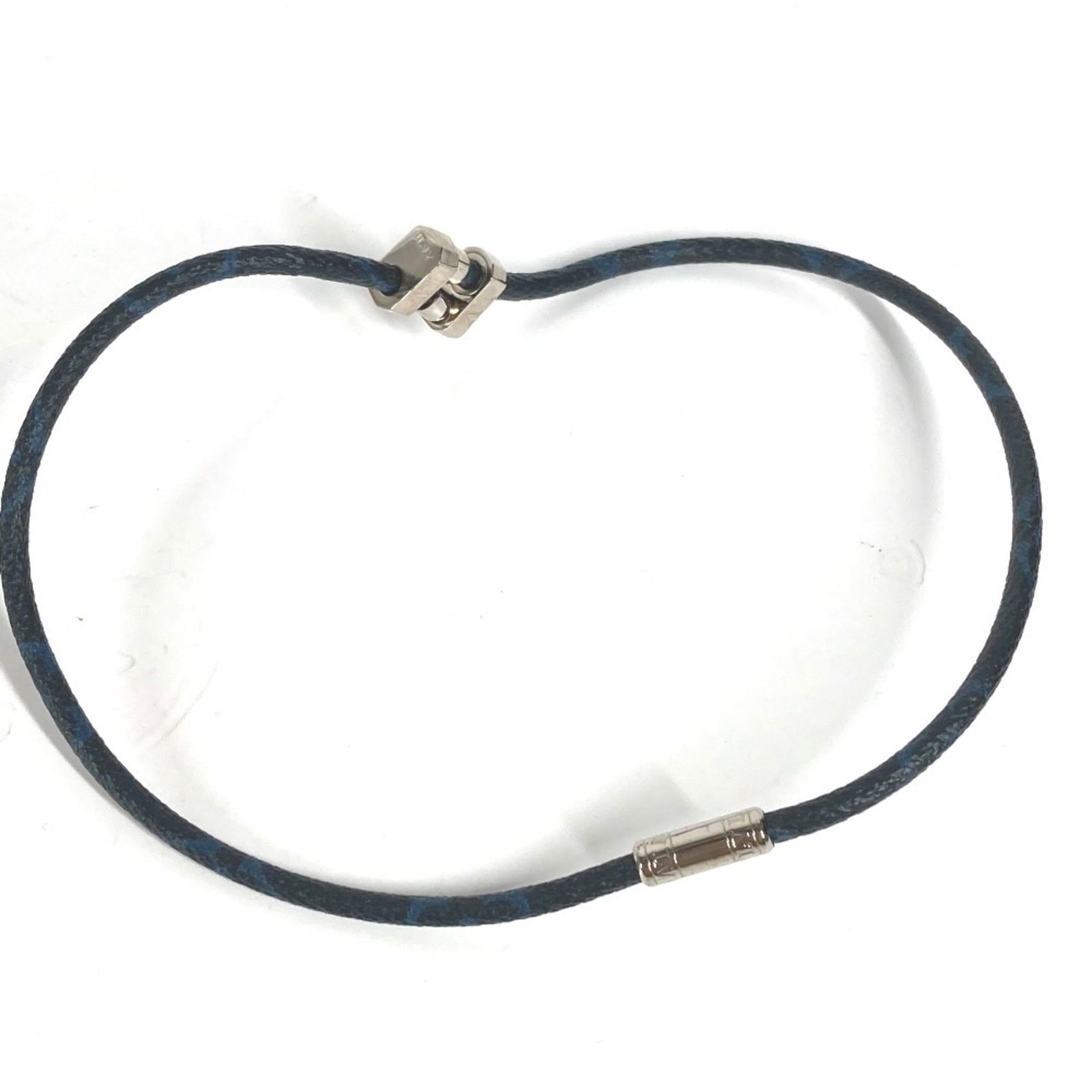 Navy LOUIS VUITTON MP1714 Monogram Eclipse Necklace Double Bracelet Choker Canvas Women's: Navy LOUIS VUITTON MP1714 Monogram Eclipse Necklace Double Bracelet Choker Canvas Women's This listing features Navy LOUIS VUITTON MP1714 Monogram Eclipse Necklace Double Bracelet Choker Canvas