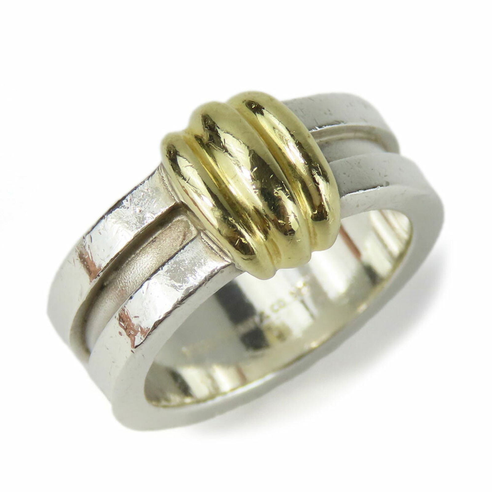 Yellow Gold (18K) - Tiffany Band Ring Silver 925 (1 of 11)
