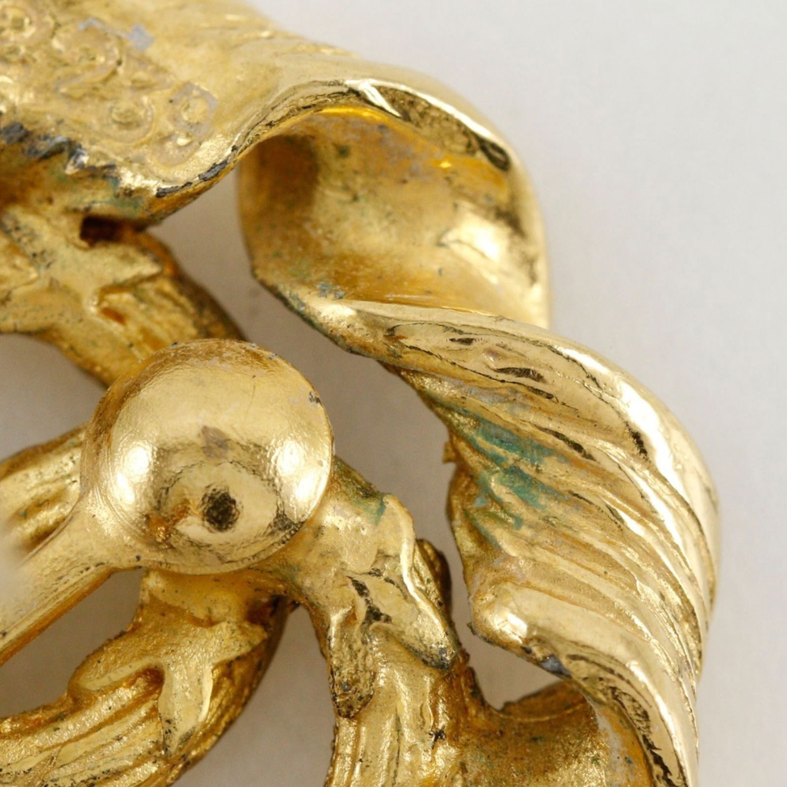 Plating Chanel Clip Earrings Gold - 7