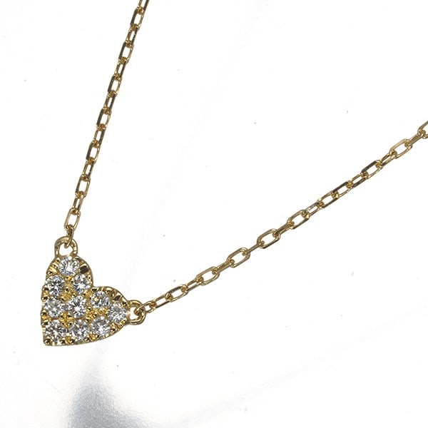Gold Ahkah Necklace Diamond 0.05Ct Heart Pave 18K 750 Yellow: Gold Ahkah Necklace Diamond 0.05Ct Heart Pave 18K 750 Yellow This listing features Gold Ahkah Necklace Diamond 0.05Ct Heart Pave 18K 750 Yellow. Item specifics are provided below. Item Specifics: