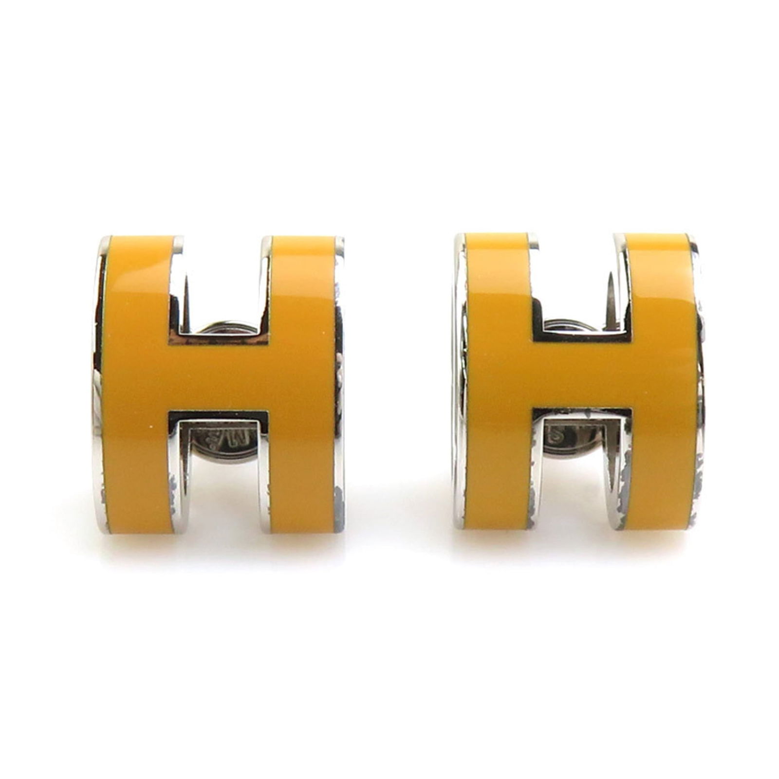 Metal - Hermes Stud Earrings Enamel: Metal - Hermes Stud Earrings Enamel This listing features Metal - Hermes Stud Earrings Enamel. Item specifics are provided below. Item Specifics: Brand: Hermes Type: Stud Earrings Gender: Women
