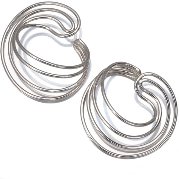 Silver Georg Jensen Earrings Ear Cuff 925 Sterling: Silver Georg Jensen Earrings Ear Cuff 925 Sterling This listing features Silver Georg Jensen Earrings Ear Cuff 925 Sterling. Item specifics are provided below. Item Specifics: Country Of Origin: Denma