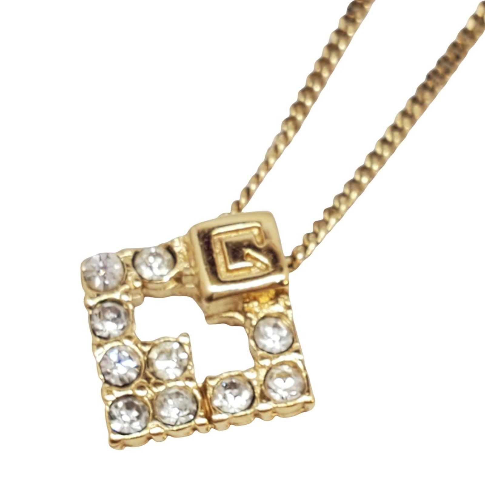 IT7O65E2OYDS RK2290D - GIVENCHY G Rhinestone Necklace - Square - Gold - GP - Women's - Kaizuka Store: IT7O65E2OYDS RK2290D - GIVENCHY G Rhinestone Necklace - Square - Gold - GP - Women's - Kaizuka Store This listing features IT7O65E2OYDS RK2290D - GIVENCHY G Rhinestone Necklace - Square - Gold - GP -