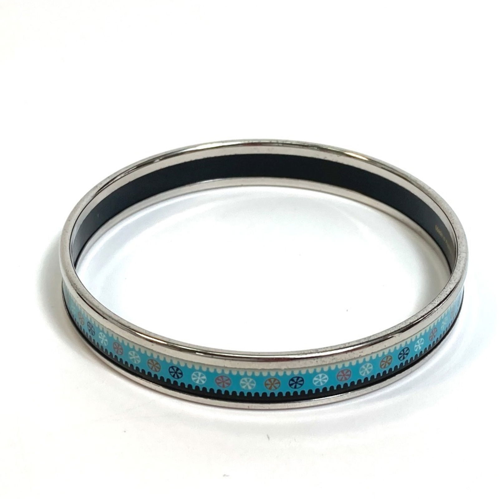 Enamel Hermes Bangle Cloisonn/ - 3