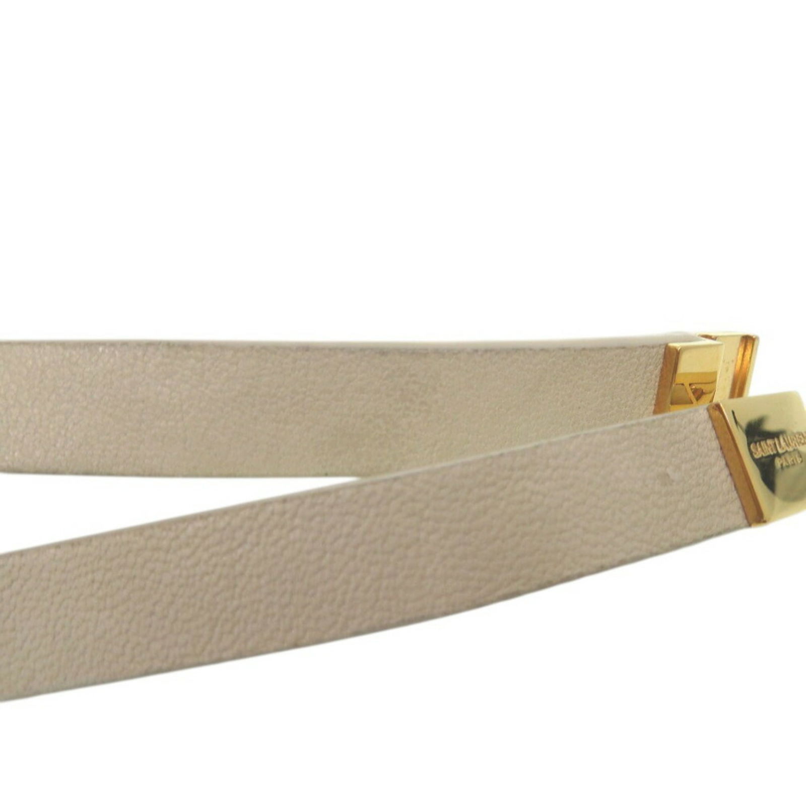 Leather Yves Saint Laurent Charm Bracelet - 8