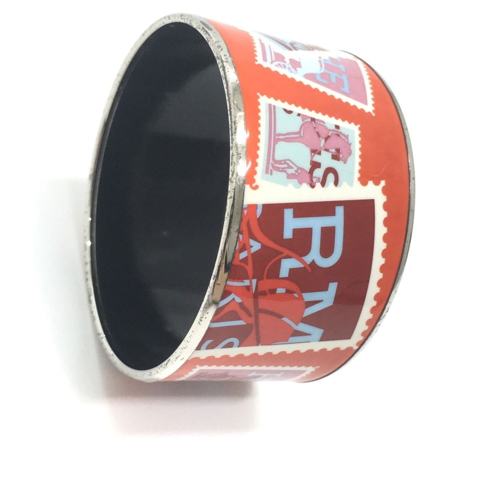 Enamel Hermes Bangle Cloisonn/ - 3