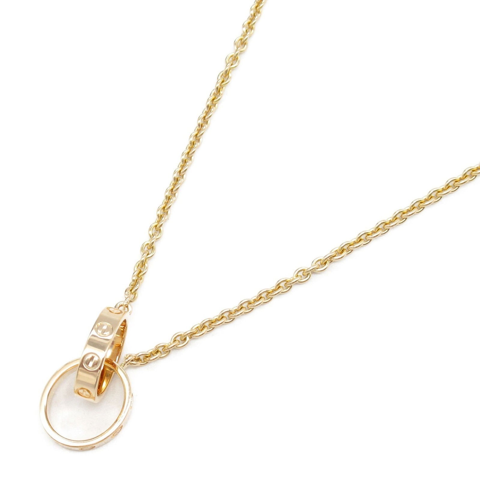 18K Pink Gold (K18PG) for Women - Cartier Baby Love Necklace: 18K Pink Gold (K18PG) for Women - Cartier Baby Love Necklace This listing features 18K Pink Gold (K18PG) for Women - Cartier Baby Love Necklace. Item specifics are provided below. Item Specifics: