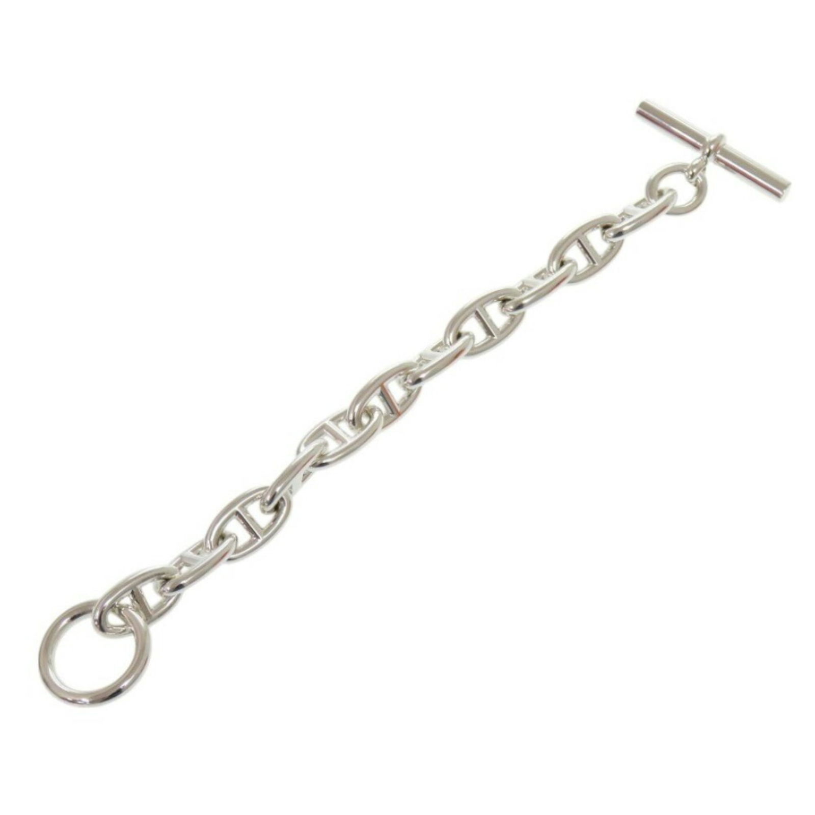 925 Hermes Charm Bracelet Silver - 4