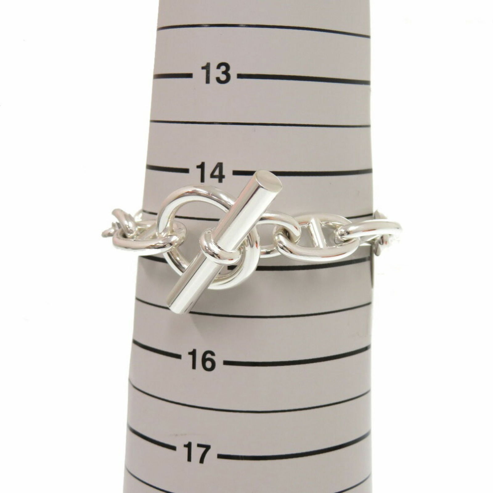 925 Hermes Charm Bracelet Silver - 5