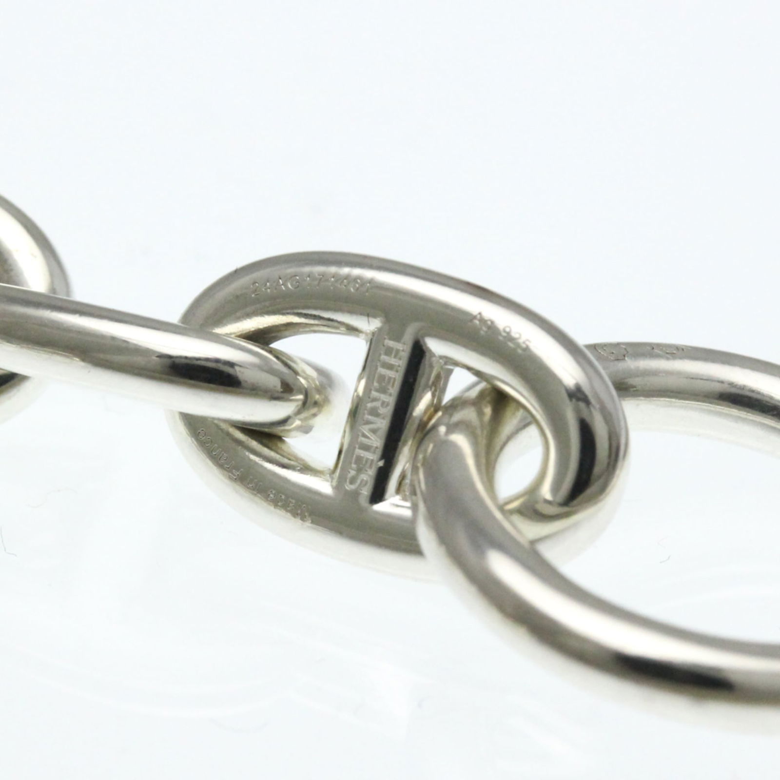 Silver Hermes Charm Bracelet - 2