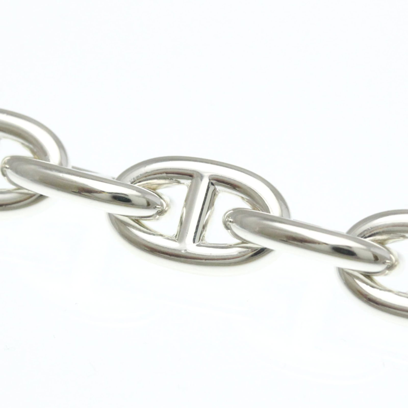 Silver Hermes Charm Bracelet - 5