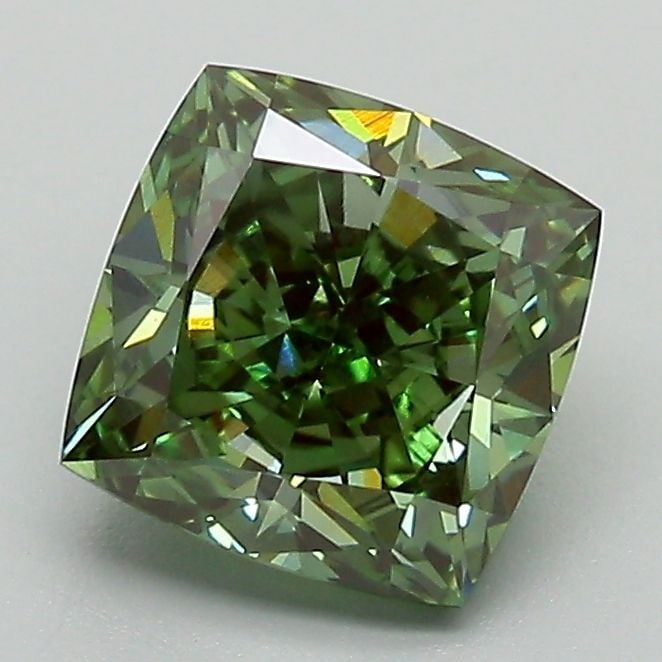 Loose Lab Diamond - IGI Cushion Modified 1.67ct Fancy Vivid Green VVS2: Loose Lab Diamond - IGI Cushion Modified 1.67ct Fancy Vivid Green VVS2 This listing features Loose Lab Diamond - IGI Cushion Modified 1.67ct Fancy Vivid Green VVS2. Item specifics are provided below.
