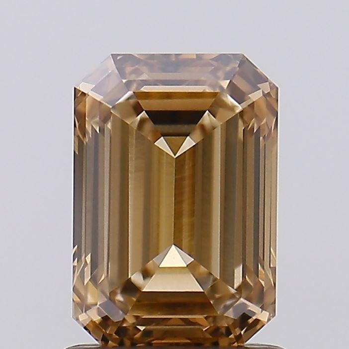 Loose Lab Diamond - IGI Emerald 1.13ct Fancy Yellowish Brown VVS2 (1 of 1)