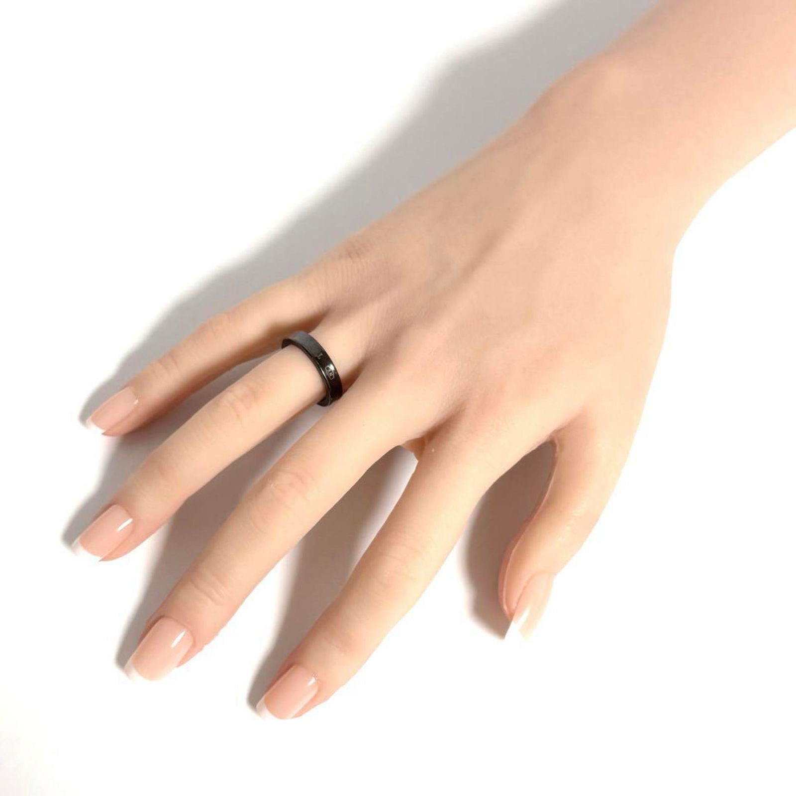 Titanium Tiffany Band Ring - 10