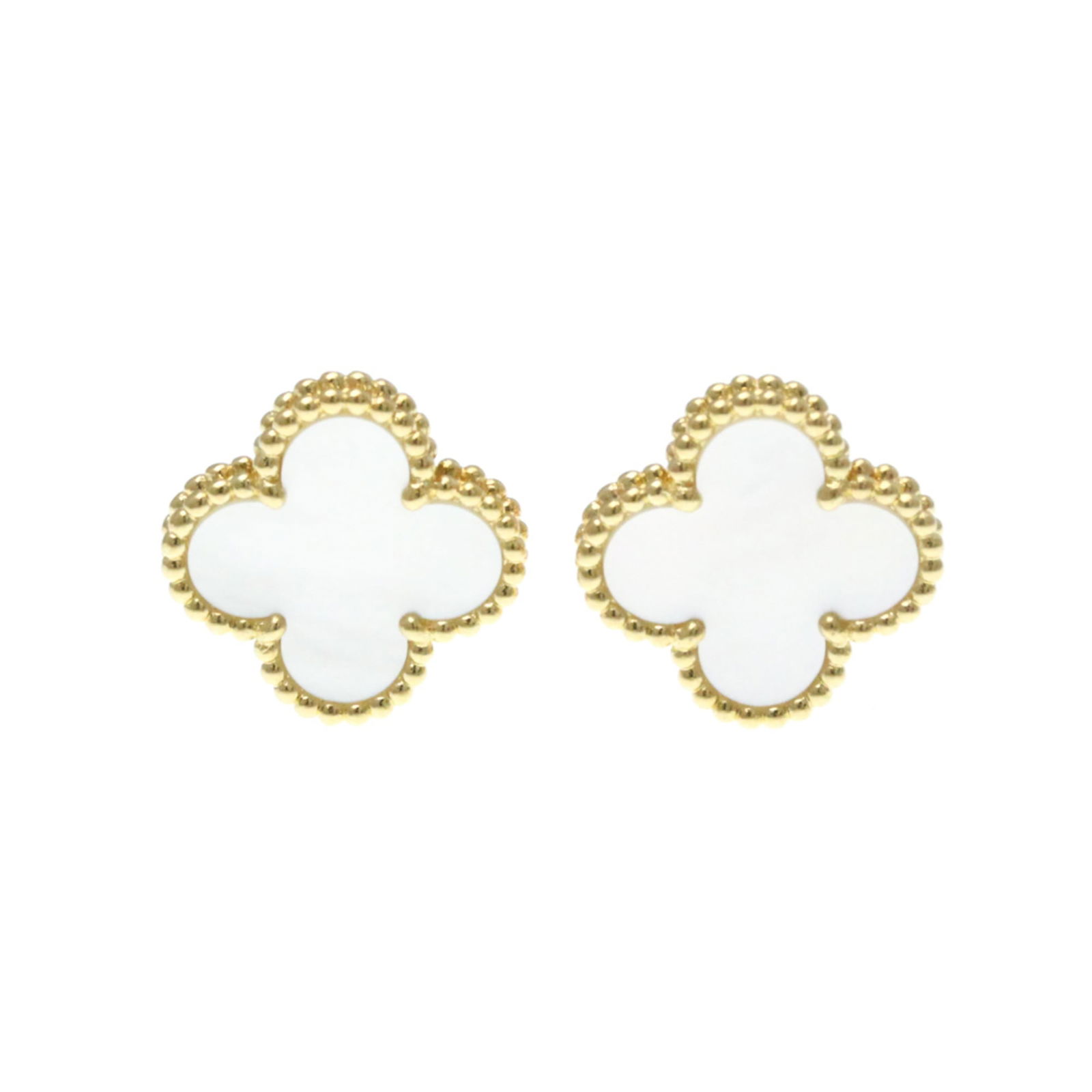 (18K) Van Cleef & Arpels Stud Earrings Yellow Gold: (18K) Van Cleef & Arpels Stud Earrings Yellow Gold This listing features (18K) Van Cleef & Arpels Stud Earrings Yellow Gold. Item specifics are provided below. Item Specifics: Brand: Van Cleef & Arpel
