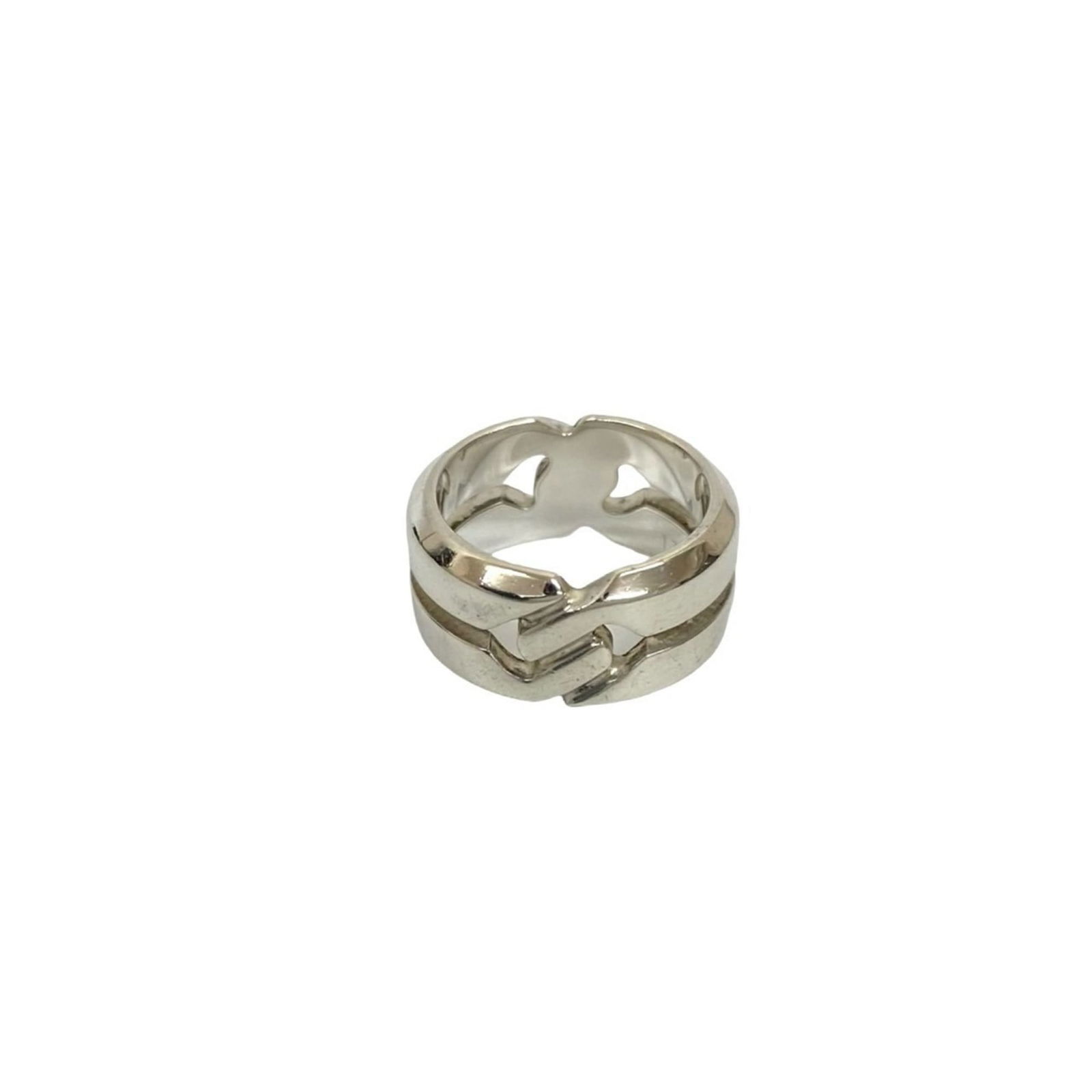 925 Gucci Band Ring Silver (1 of 4)