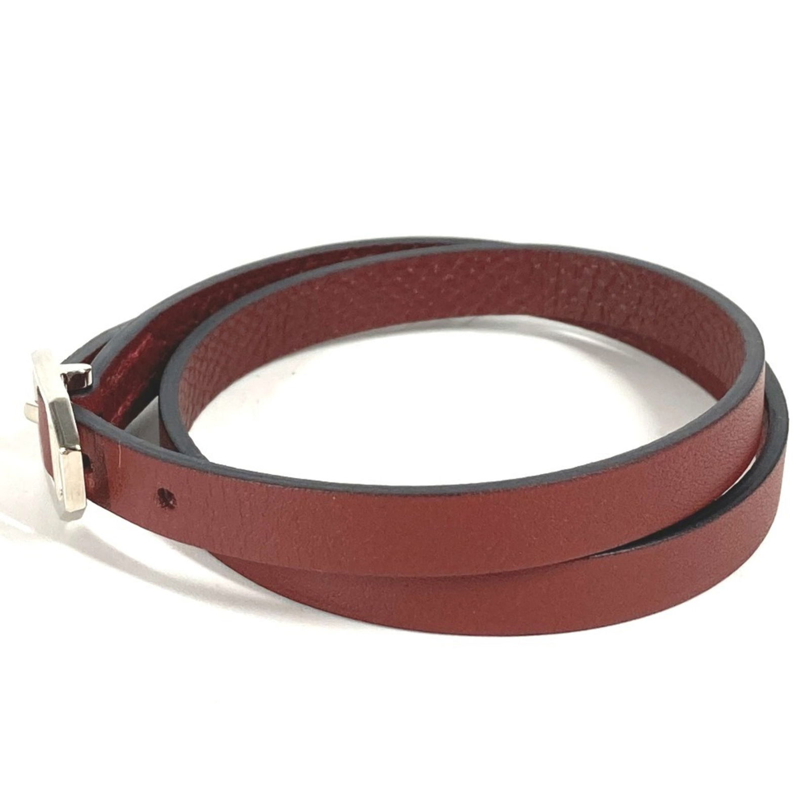 Leather Hermes Charm Bracelet - 3