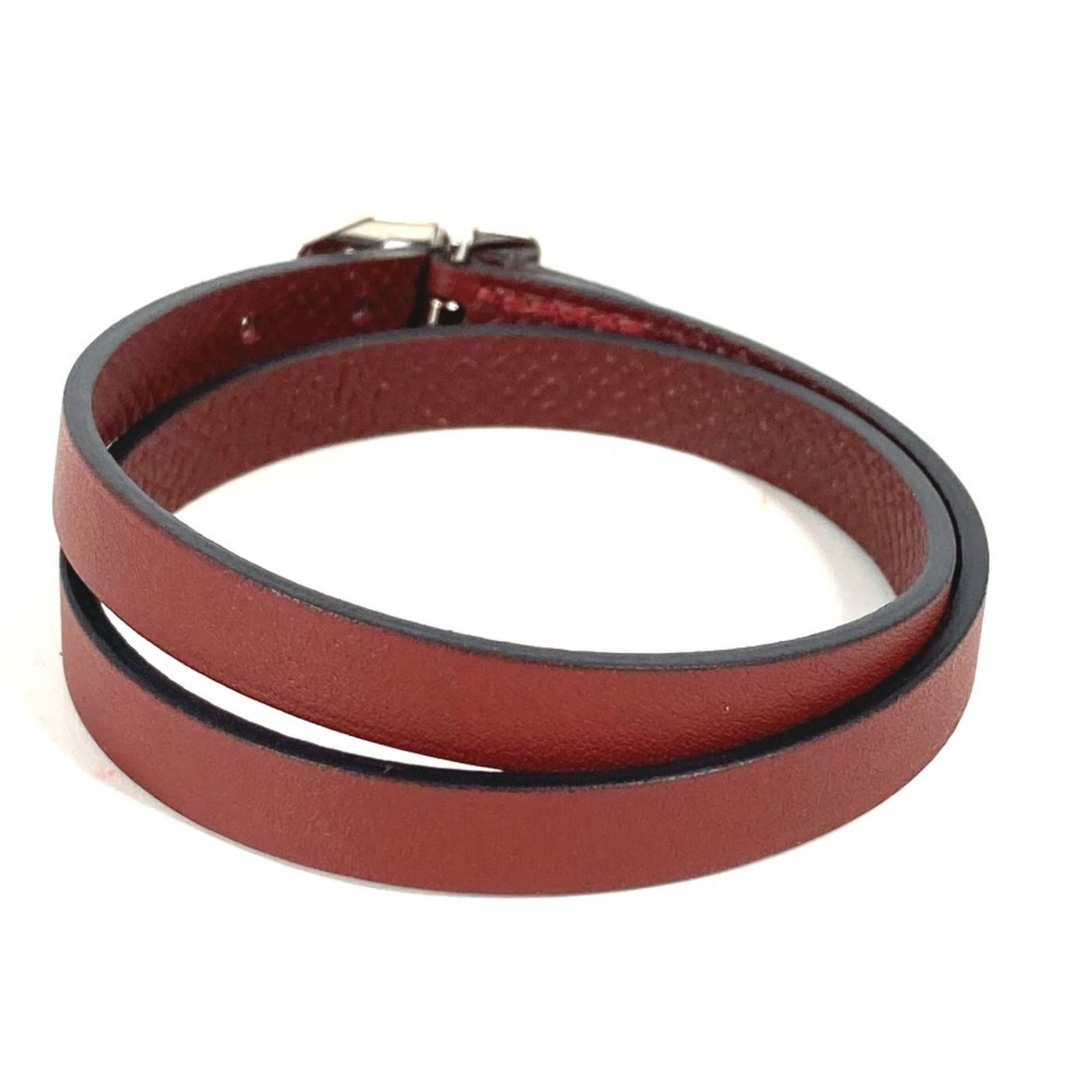 Leather Hermes Charm Bracelet - 4