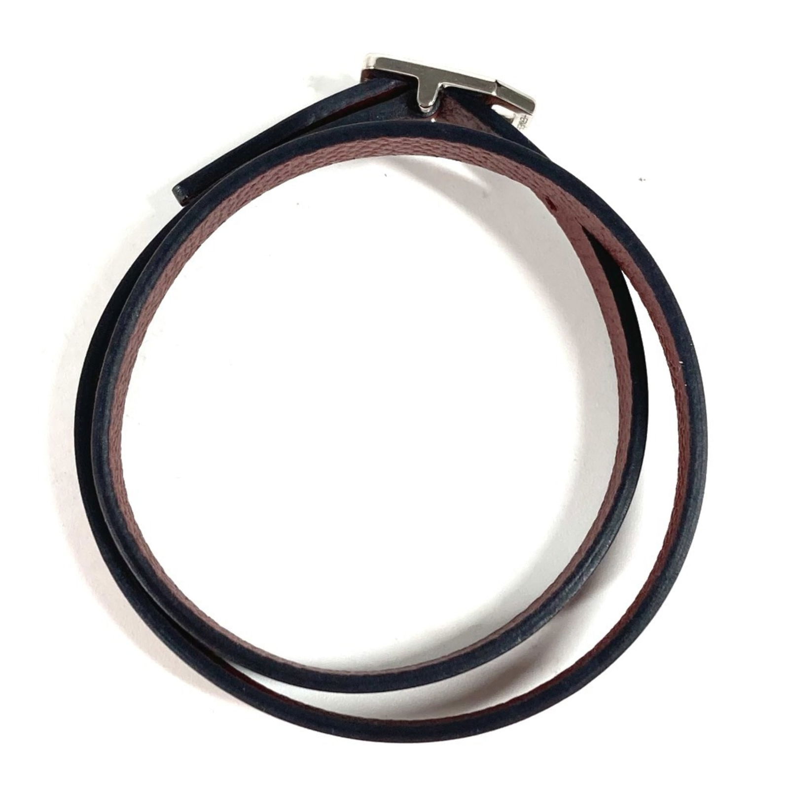 Leather Hermes Charm Bracelet - 6