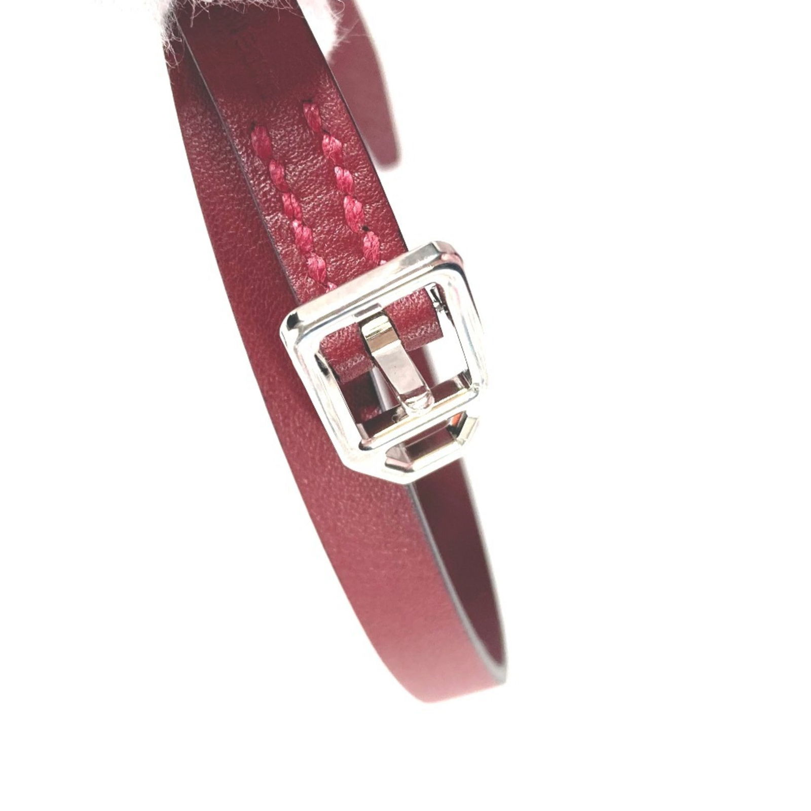 Leather Hermes Charm Bracelet - 9