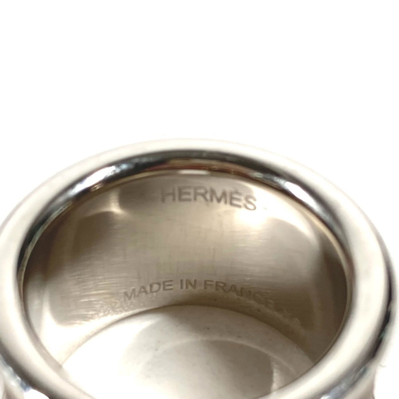 Leather Hermes Band Ring - 5