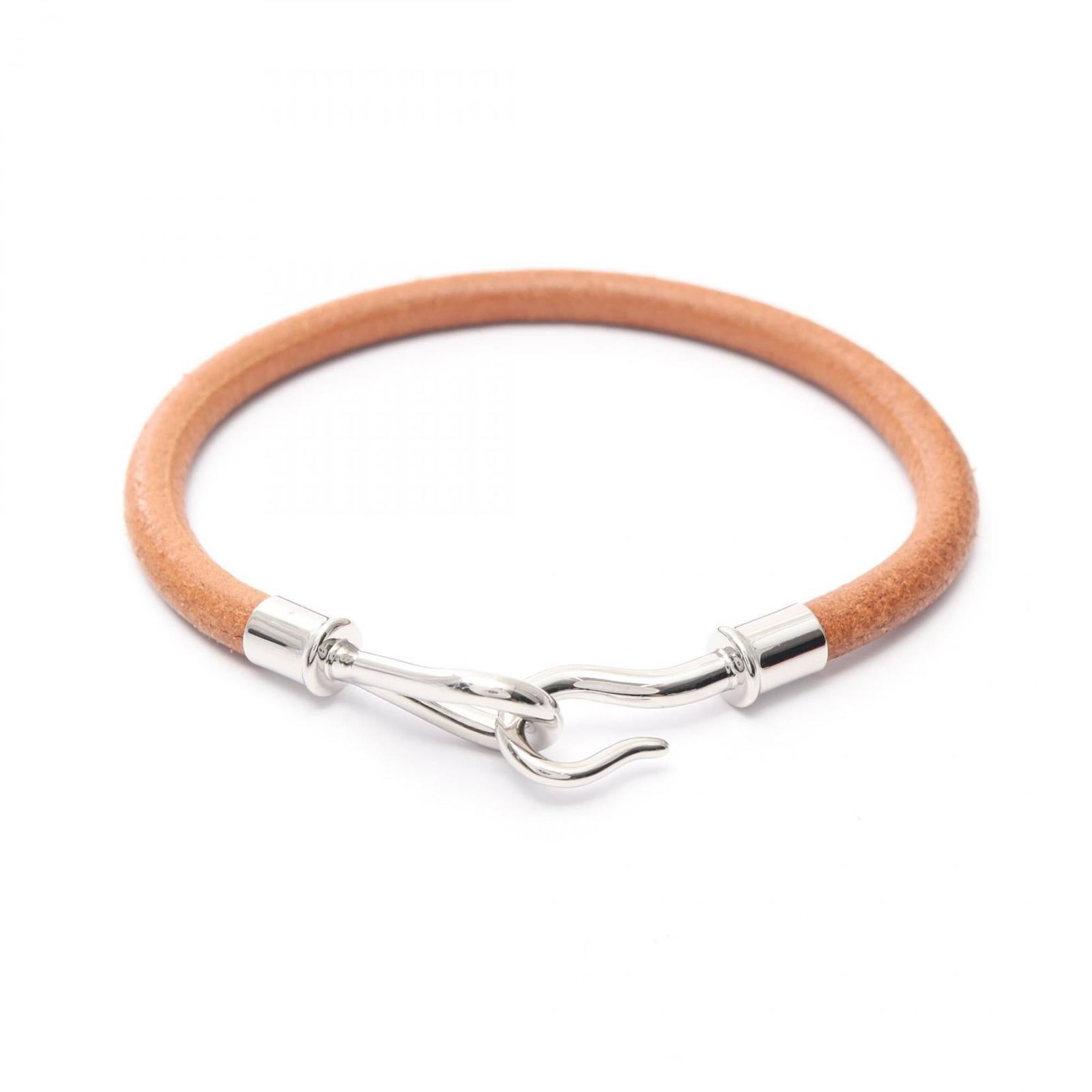 Stainless Steel - Hermes Charm Bracelet Leather: Stainless Steel - Hermes Charm Bracelet Leather This listing features Stainless Steel - Hermes Charm Bracelet Leather. Item specifics are provided below. Item Specifics: Brand: Hermes Type: Charm