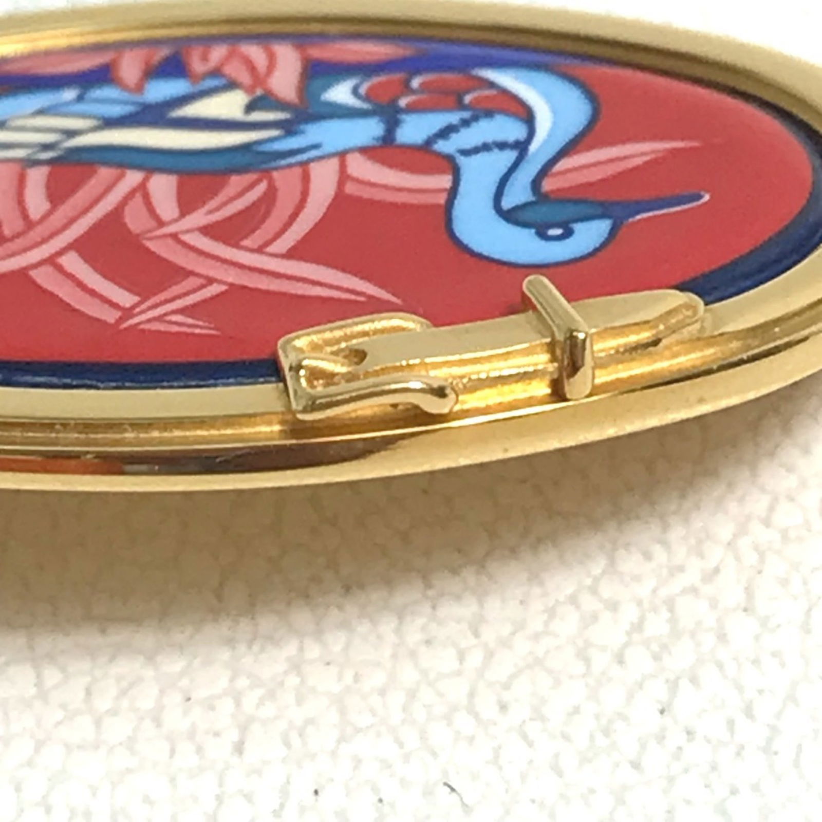 Plating Hermes Brooch Gold - 3