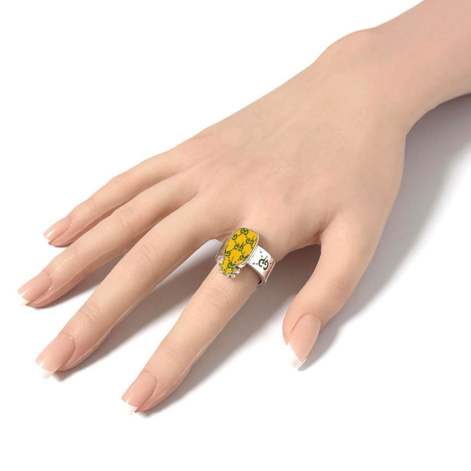 925 Gucci Band Ring Silver - 10