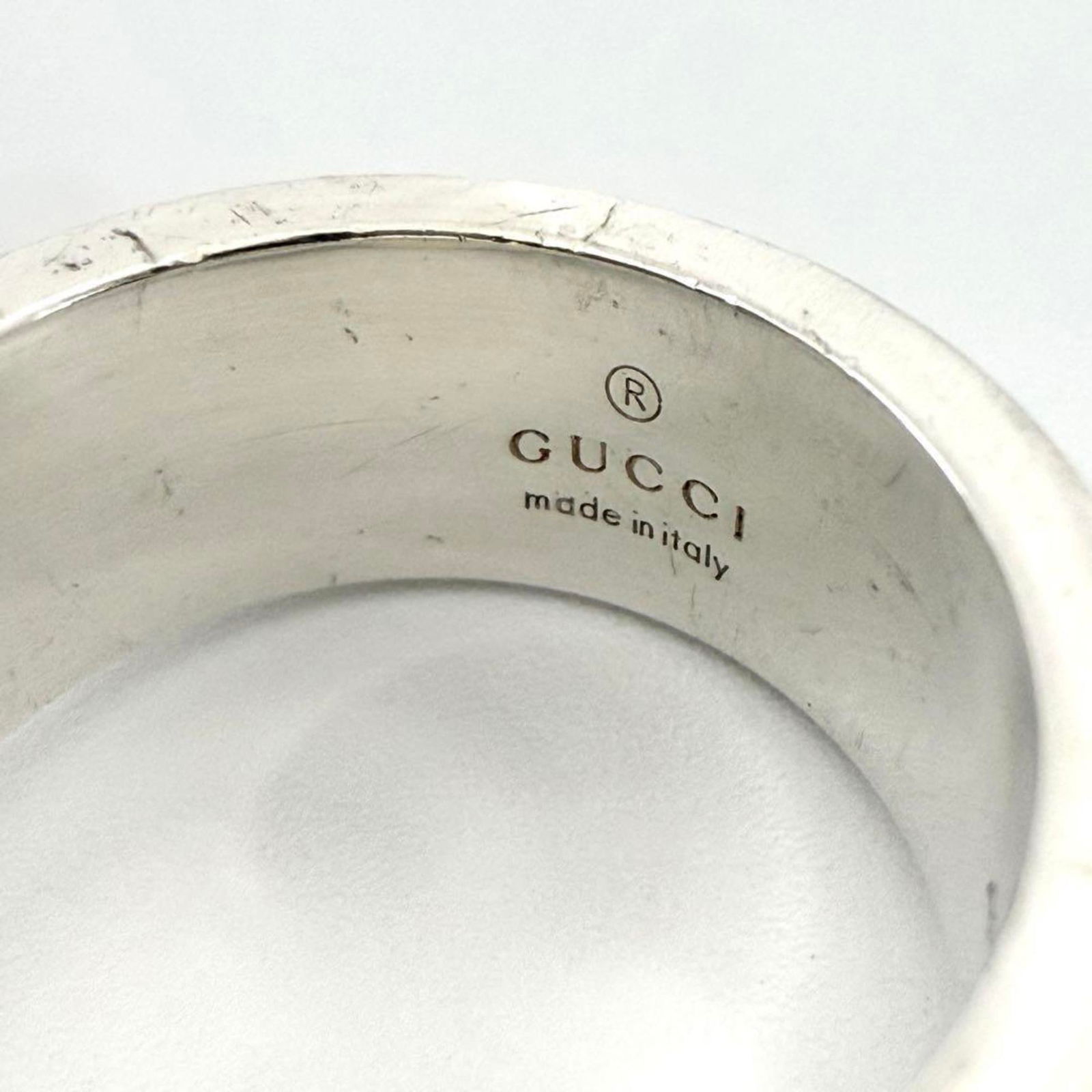 925 Gucci Band Ring Silver - 8