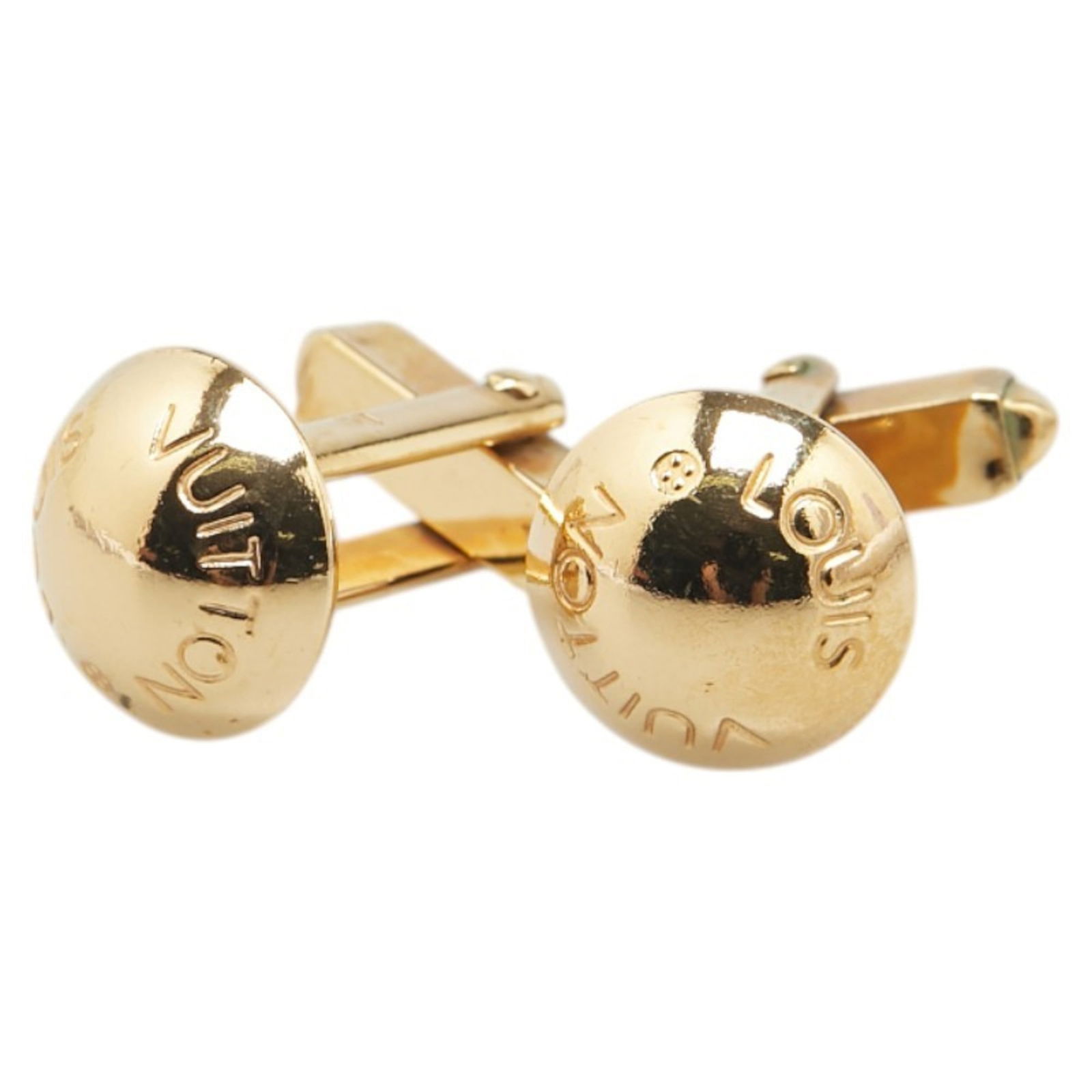 Cufflinks Louis Vuitton: Cufflinks Louis Vuitton This listing features Cufflinks Louis Vuitton. Item specifics are provided below. Item Specifics: Brand: Louis Vuitton Type: Cufflinks Gender: Men Color: Gold Size (Hxwxd):