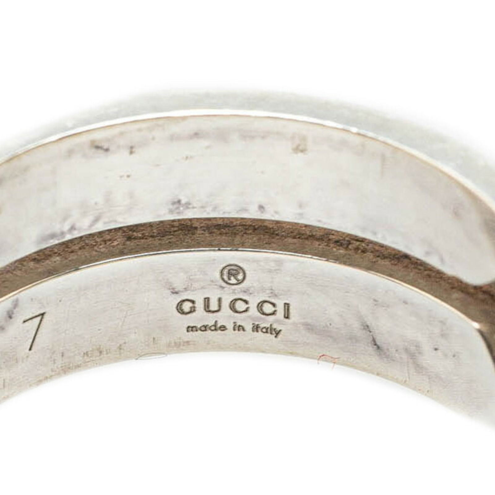 925 Gucci Band Ring Silver - 4