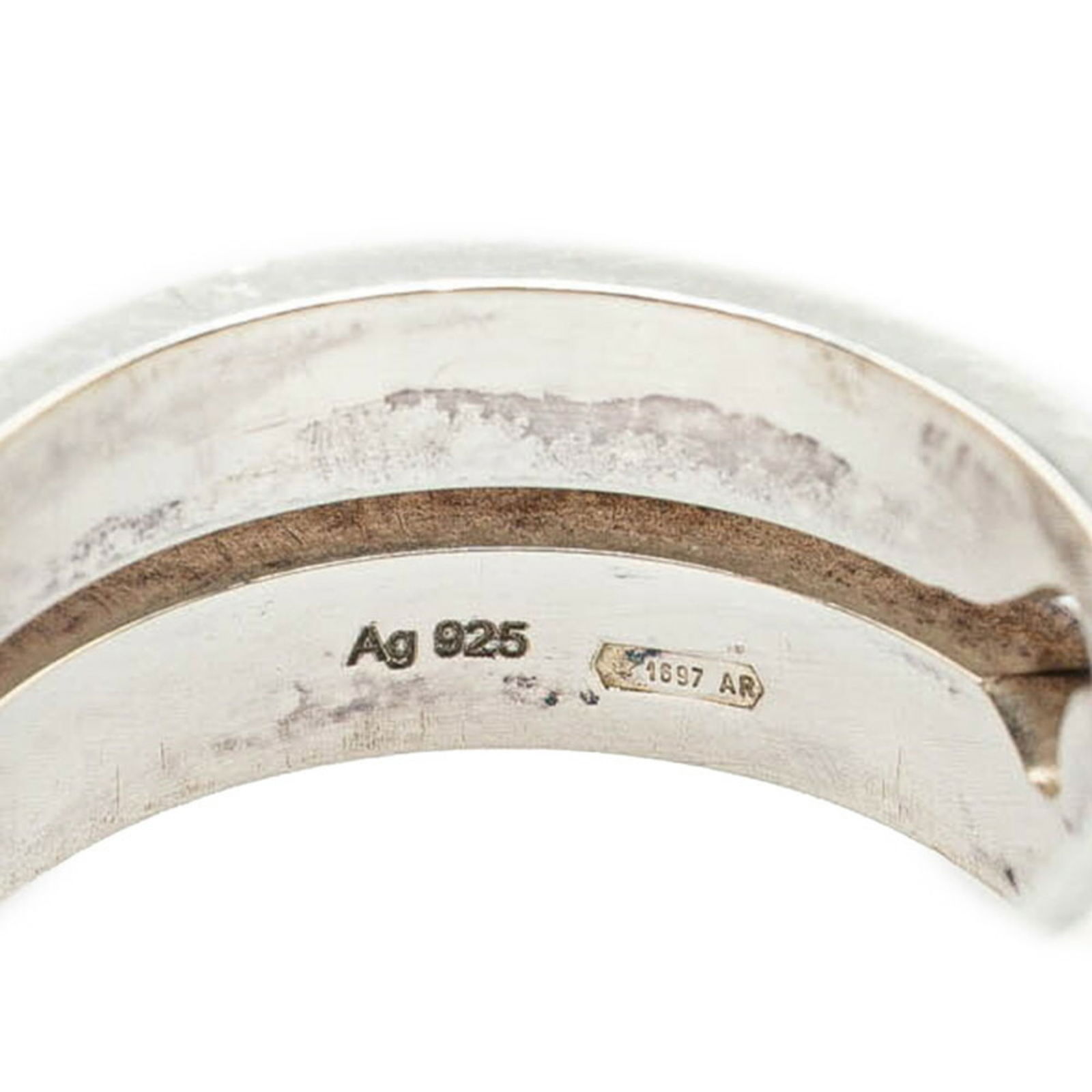925 Gucci Band Ring Silver - 5